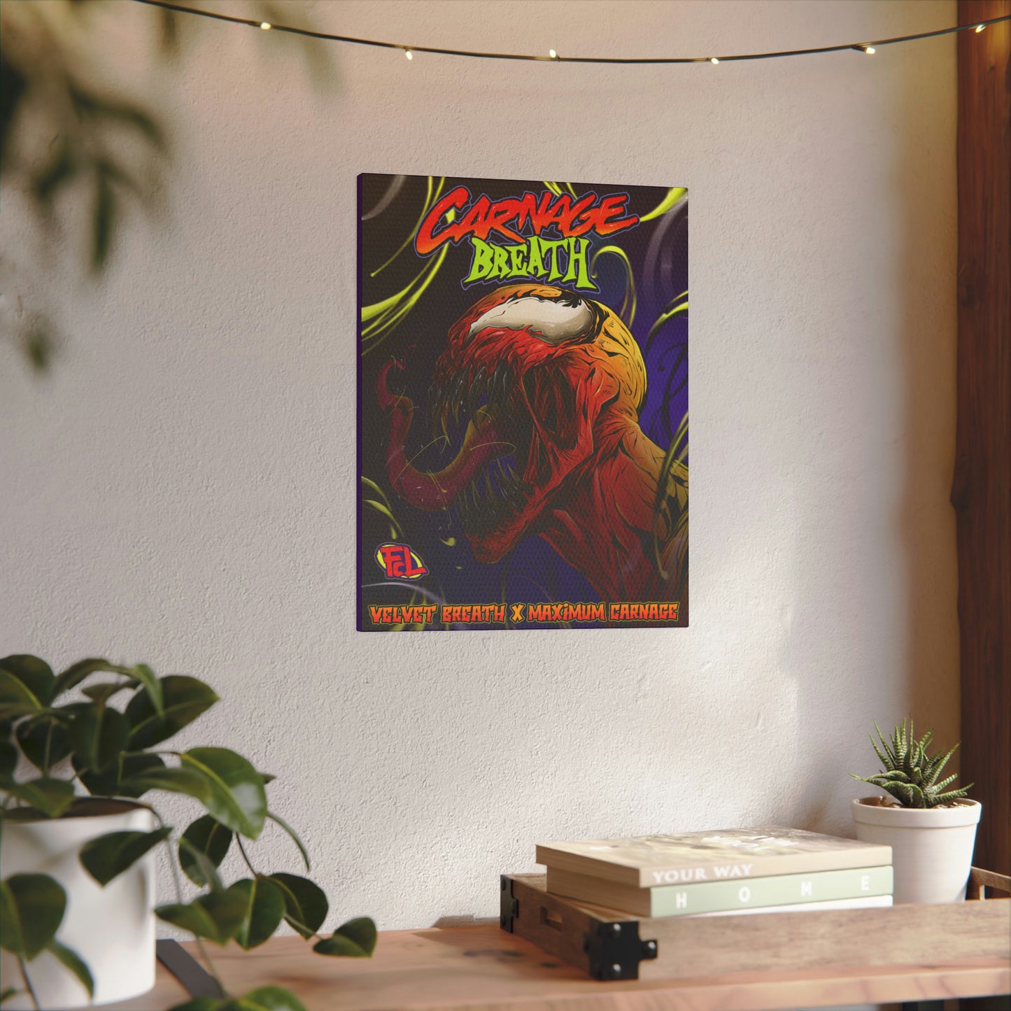 Carnage Breath Canvas Print 11.8″ x 15.8″in