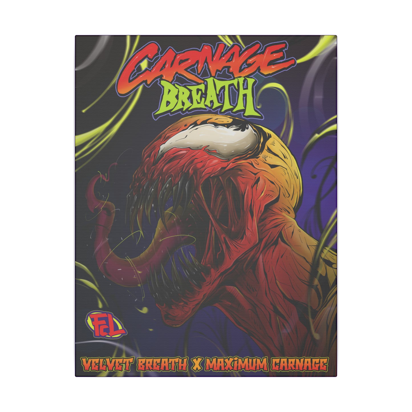 Carnage Breath Canvas Print 11.8″ x 15.8″in