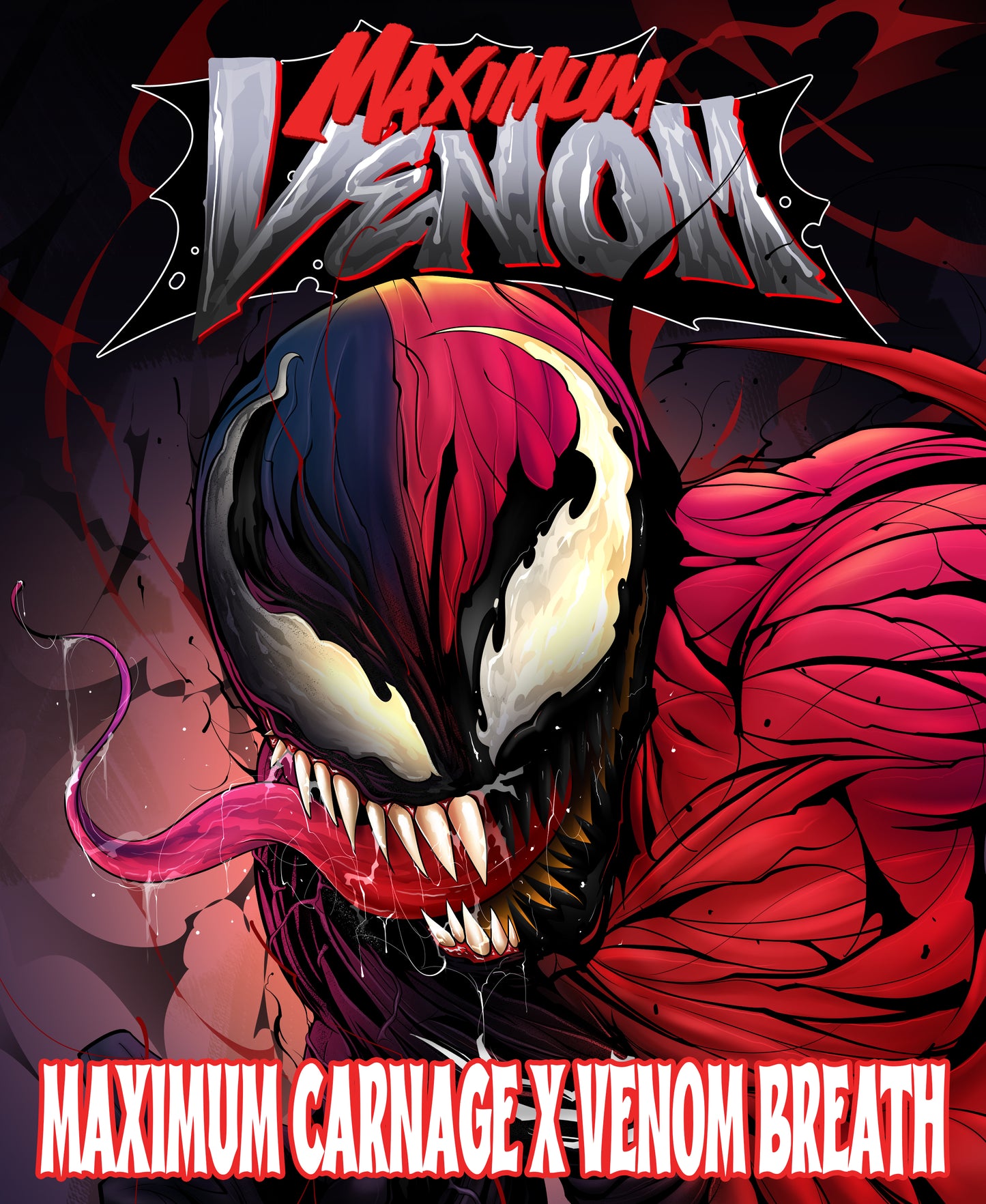 Maximum Venom (Maximum Carnage x Venom Breath) 7 Fem