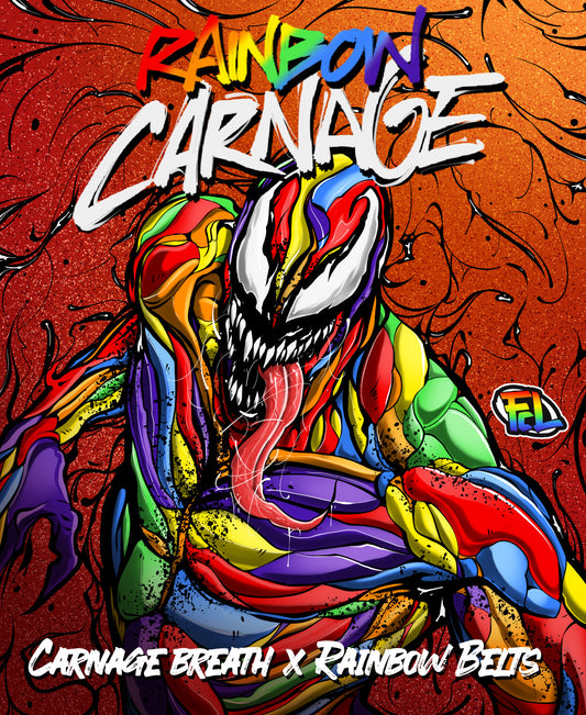 Rainbow Carnage (Carnage Breath x Rainbow Belts) 7 Fems