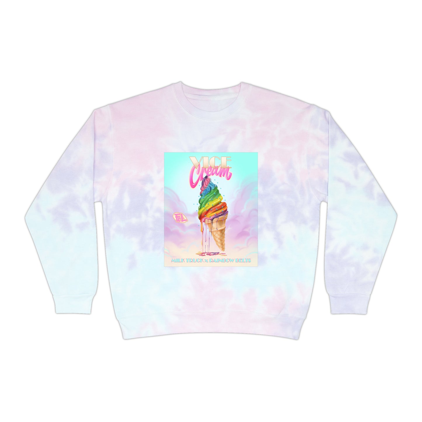 Vice Cream Tie-Dye Sweatshirt