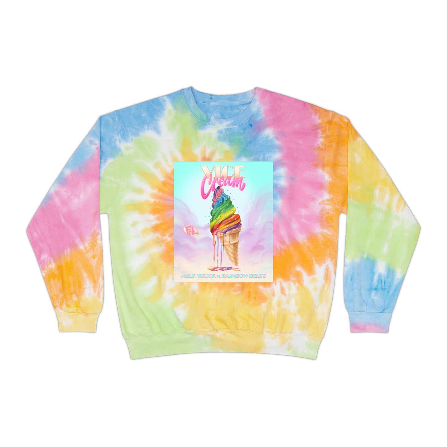 Vice Cream Tie-Dye Sweatshirt