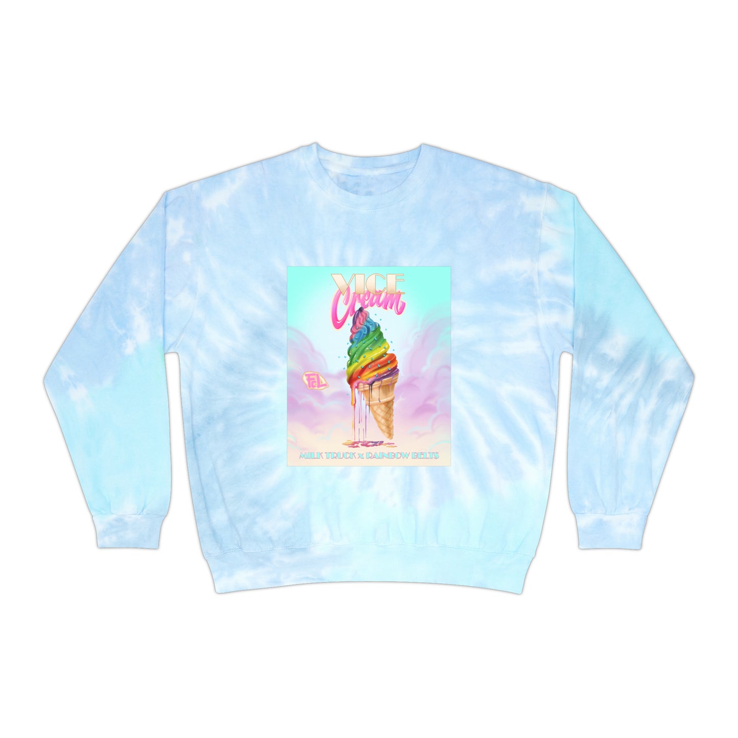 Vice Cream Tie-Dye Sweatshirt